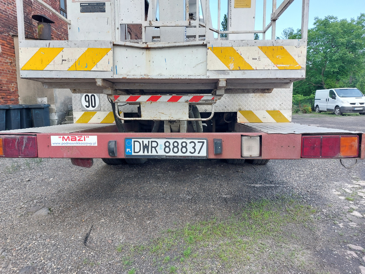 Wumag Mercedes 1414, 400V Wumag WT220 hydraulik - Leasing Wumag Mercedes 1414, 400V Wumag WT220 hydraulik: das Bild 11
