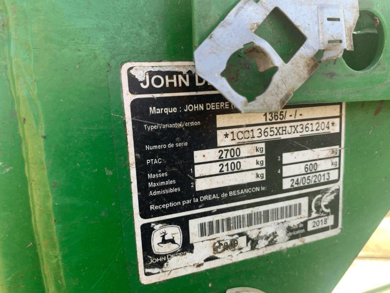 JOHN DEERE FCA1365 - Mähwerk: das Bild 3 JOHN DEERE FCA1365 - Mähwerk: das Bild 3