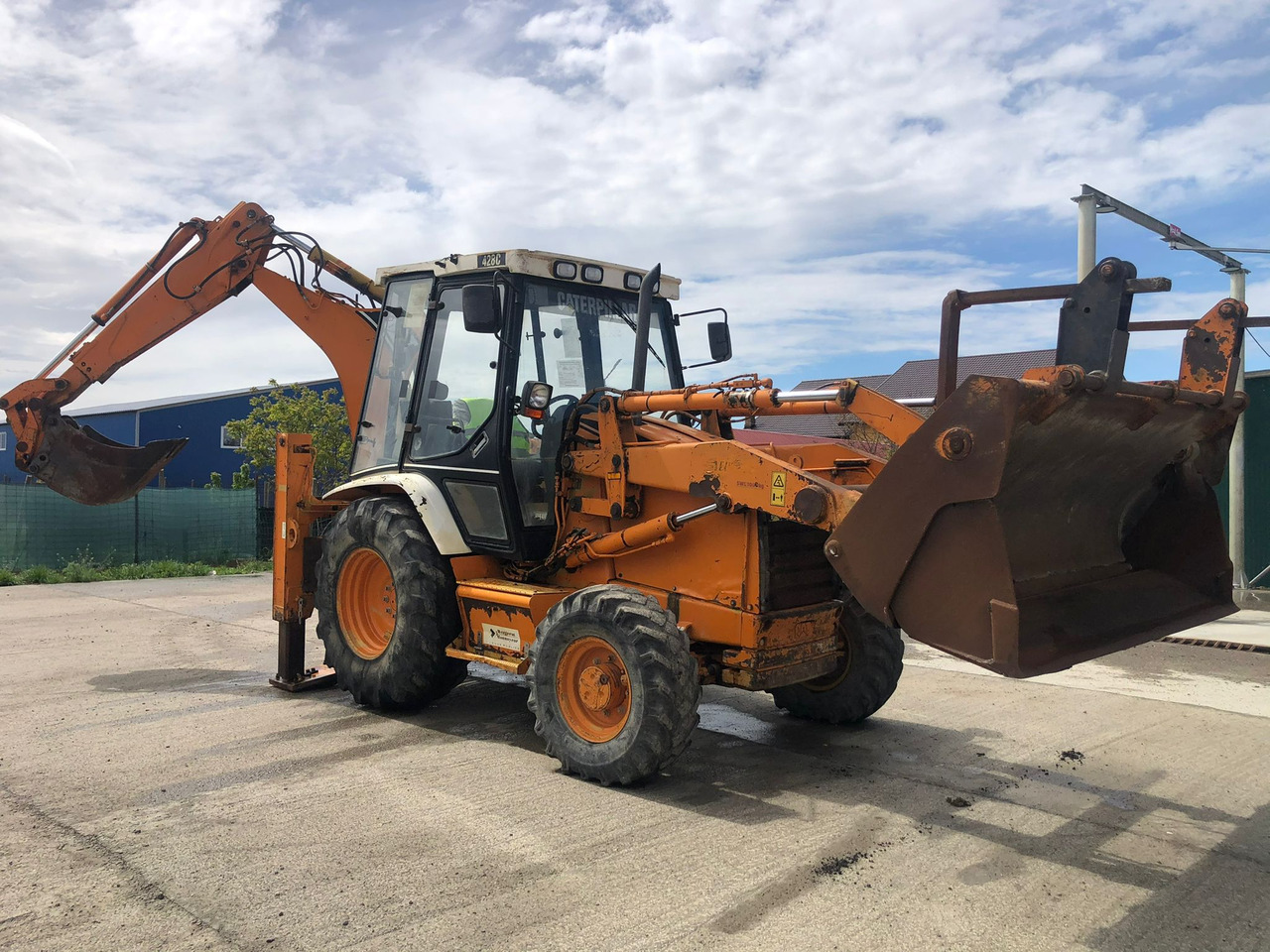 CATERPILLAR 428 C TERRACING EQUIPMENT BULLDOEXCAVATOR - Baggerlader: das Bild 4 CATERPILLAR 428 C TERRACING EQUIPMENT BULLDOEXCAVATOR - Baggerlader: das Bild 4