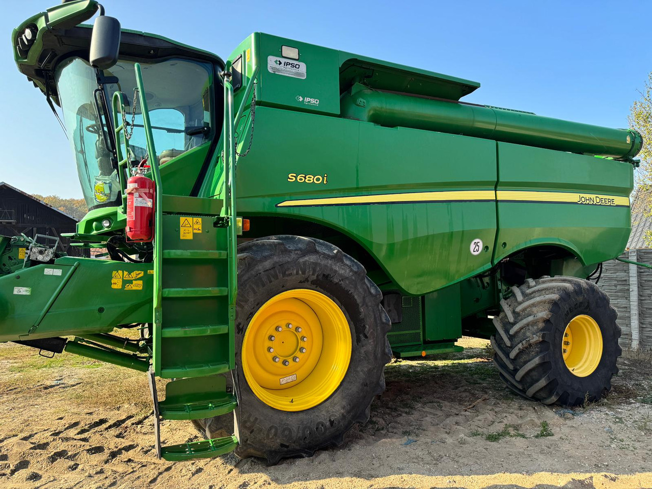 John Deere S680i combine + 635X Header + Zurn trailer - Mähdrescher: das Bild 2 John Deere S680i combine + 635X Header + Zurn trailer - Mähdrescher: das Bild 2