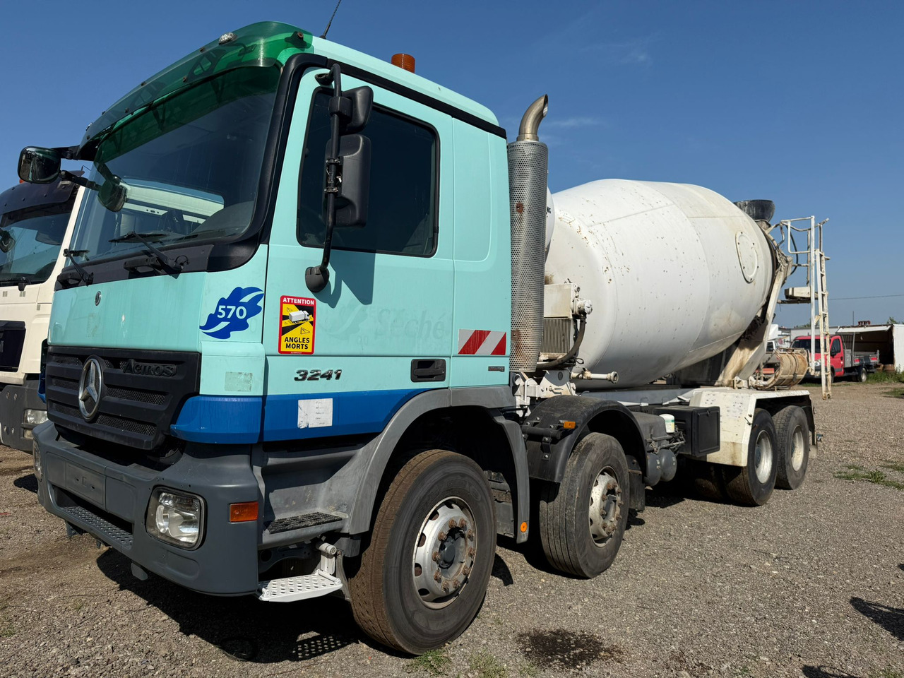 MERCEDES BENZ 3241 CONCRETE MIXER - Fahrmischer: das Bild 1 MERCEDES BENZ 3241 CONCRETE MIXER - Fahrmischer: das Bild 1