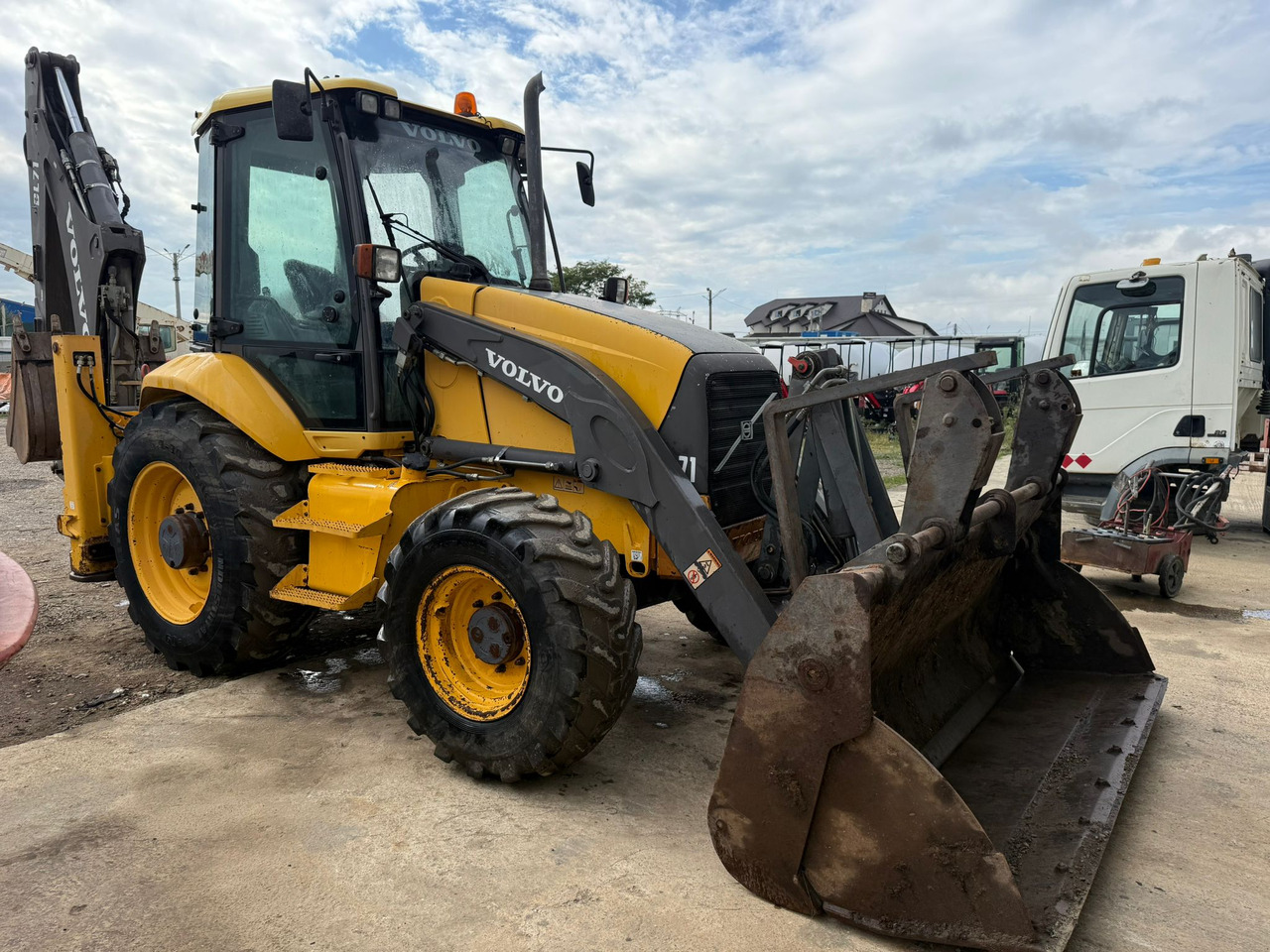 VOLVO BL71 Backhoe Loader - Baggerlader: das Bild 1 VOLVO BL71 Backhoe Loader - Baggerlader: das Bild 1
