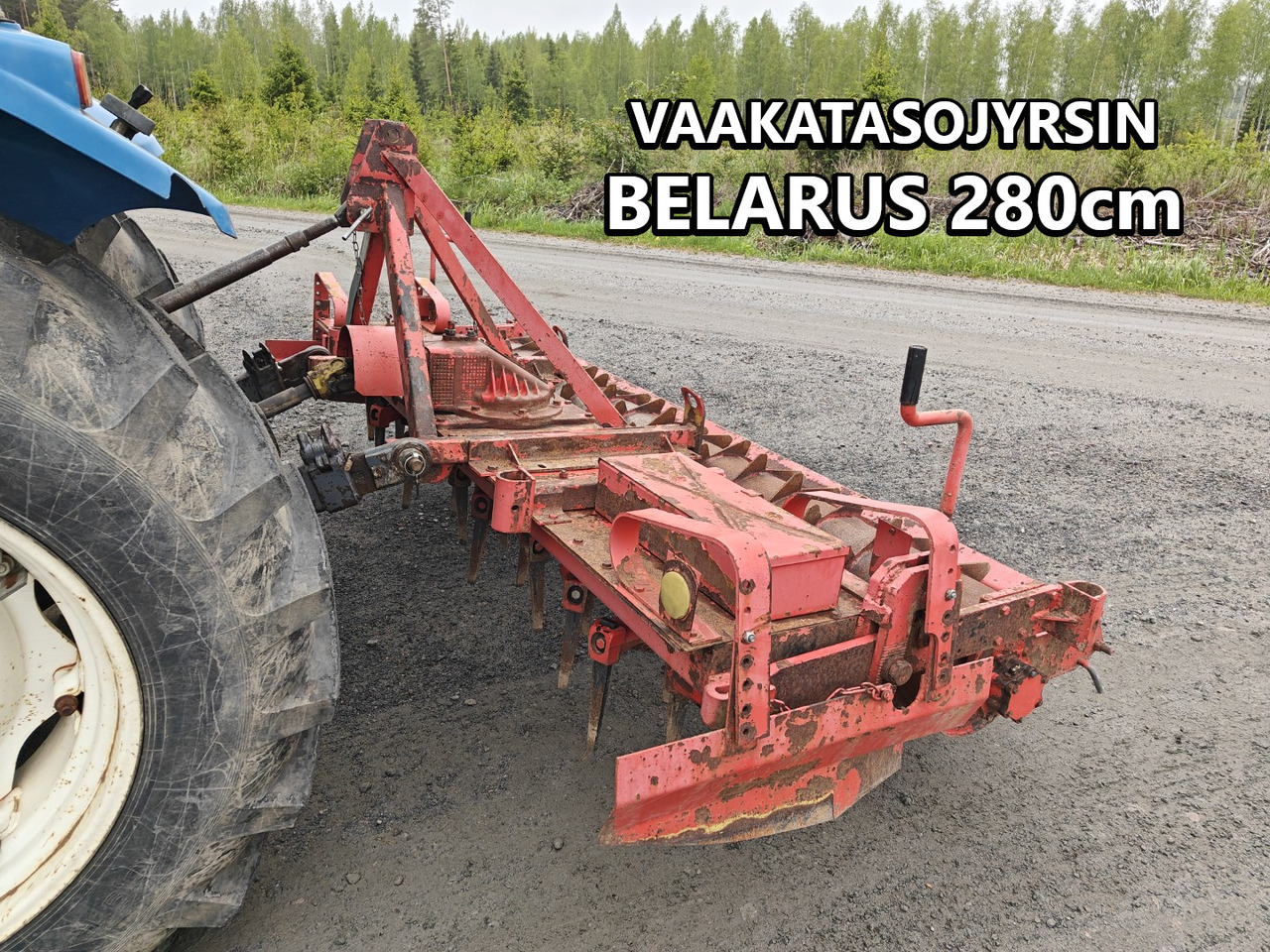 Belarus 280cm vaakatasojyrsin haineväpakkerilla, katso video! - Kreiselegge: das Bild 1 Belarus 280cm vaakatasojyrsin haineväpakkerilla, katso video! - Kreiselegge: das Bild 1