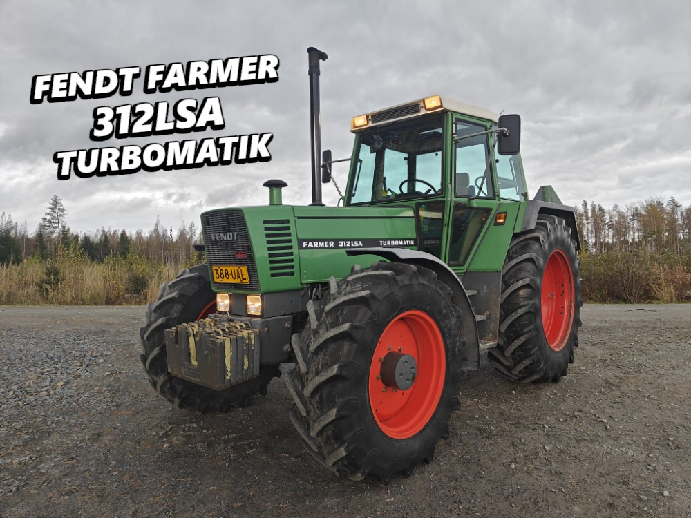 FENDT Farmer 312LSA Turbomatik - Traktor: das Bild 1 FENDT Farmer 312LSA Turbomatik - Traktor: das Bild 1