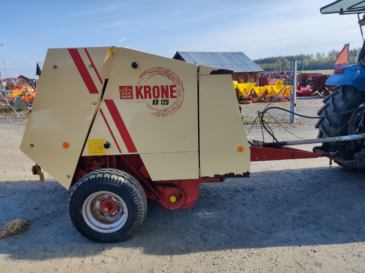 KRONE KR 125 - Rundballenpresse: das Bild 2 KRONE KR 125 - Rundballenpresse: das Bild 2