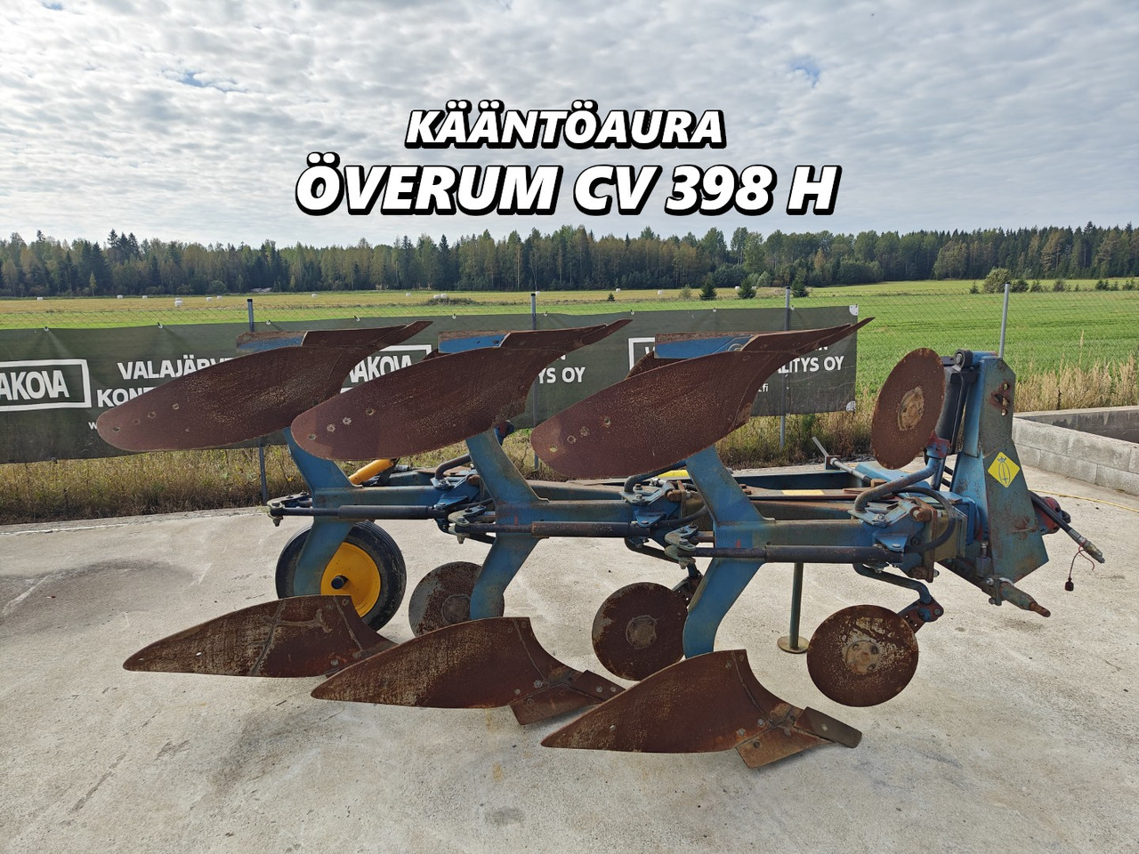 ÖVERUM CV398H 3-siipinen paluuaura - Pflug: das Bild 1 ÖVERUM CV398H 3-siipinen paluuaura - Pflug: das Bild 1