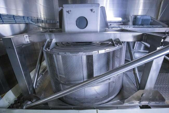 Lebensmittelmaschine Frigoscandia spiral freezer GCM7/2-12-43-31 SN CR DE: das Bild 18