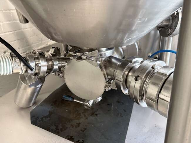 Lebensmittelmaschine Koruma process vessel DIsho V160/150: das Bild 6