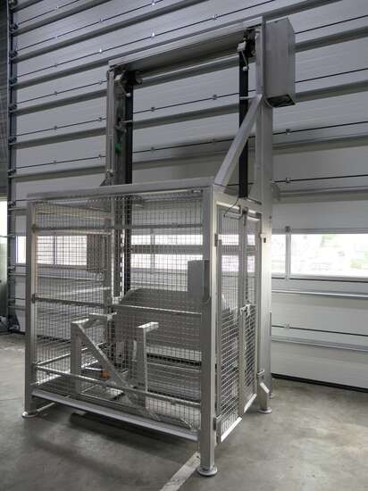 Lachnit lifter for palletboxes 322 L - Lebensmittelmaschine: das Bild 3 Lachnit lifter for palletboxes 322 L - Lebensmittelmaschine: das Bild 3