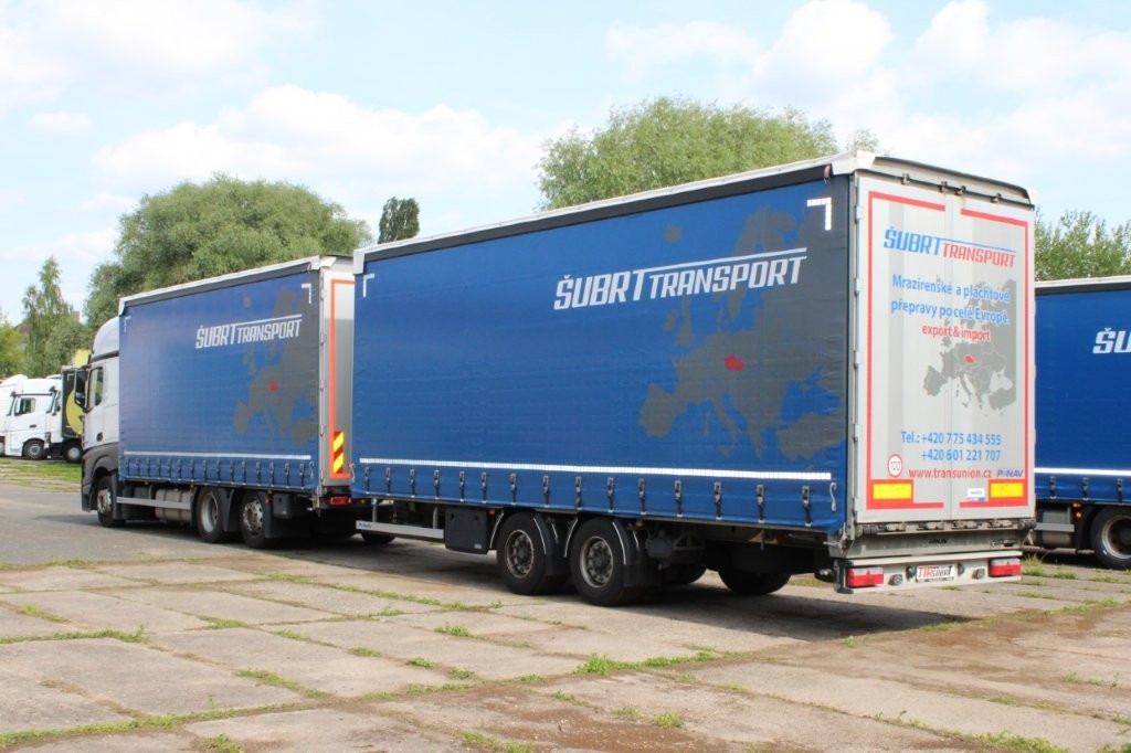 Mercedes-Benz Actros 2542 NAVIGACE + PANAV TVK 18 M (8,20m x 2,4 - Plane LKW, Planenanhänger: das Bild 5 Mercedes-Benz Actros 2542 NAVIGACE + PANAV TVK 18 M (8,20m x 2,4 - Plane LKW, Planenanhänger: das Bild 5