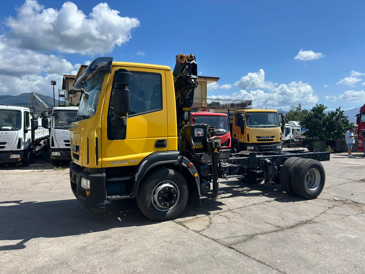 IVECO EUROCARGO 160E30 - Autokran: das Bild 5 IVECO EUROCARGO 160E30 - Autokran: das Bild 5