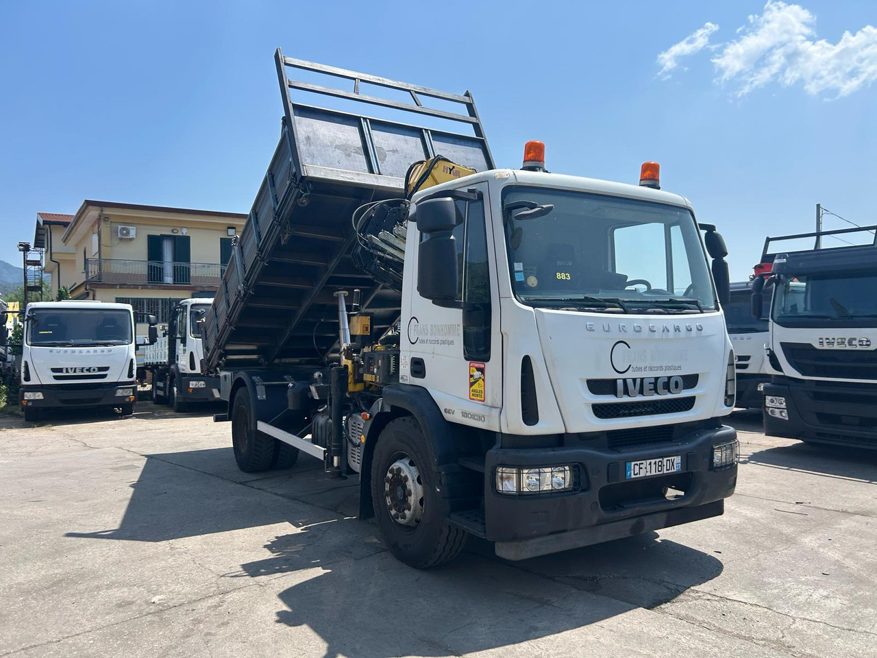 IVECO EUROCARGO 180E30 - Kipper, Autokran: das Bild 5 IVECO EUROCARGO 180E30 - Kipper, Autokran: das Bild 5