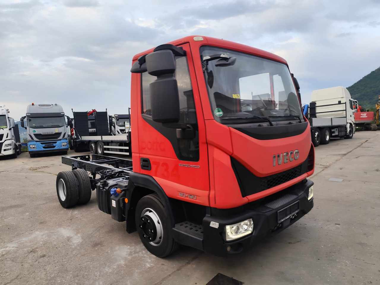 IVECO EUROCARGO 80-190 - Autokran: das Bild 1 IVECO EUROCARGO 80-190 - Autokran: das Bild 1
