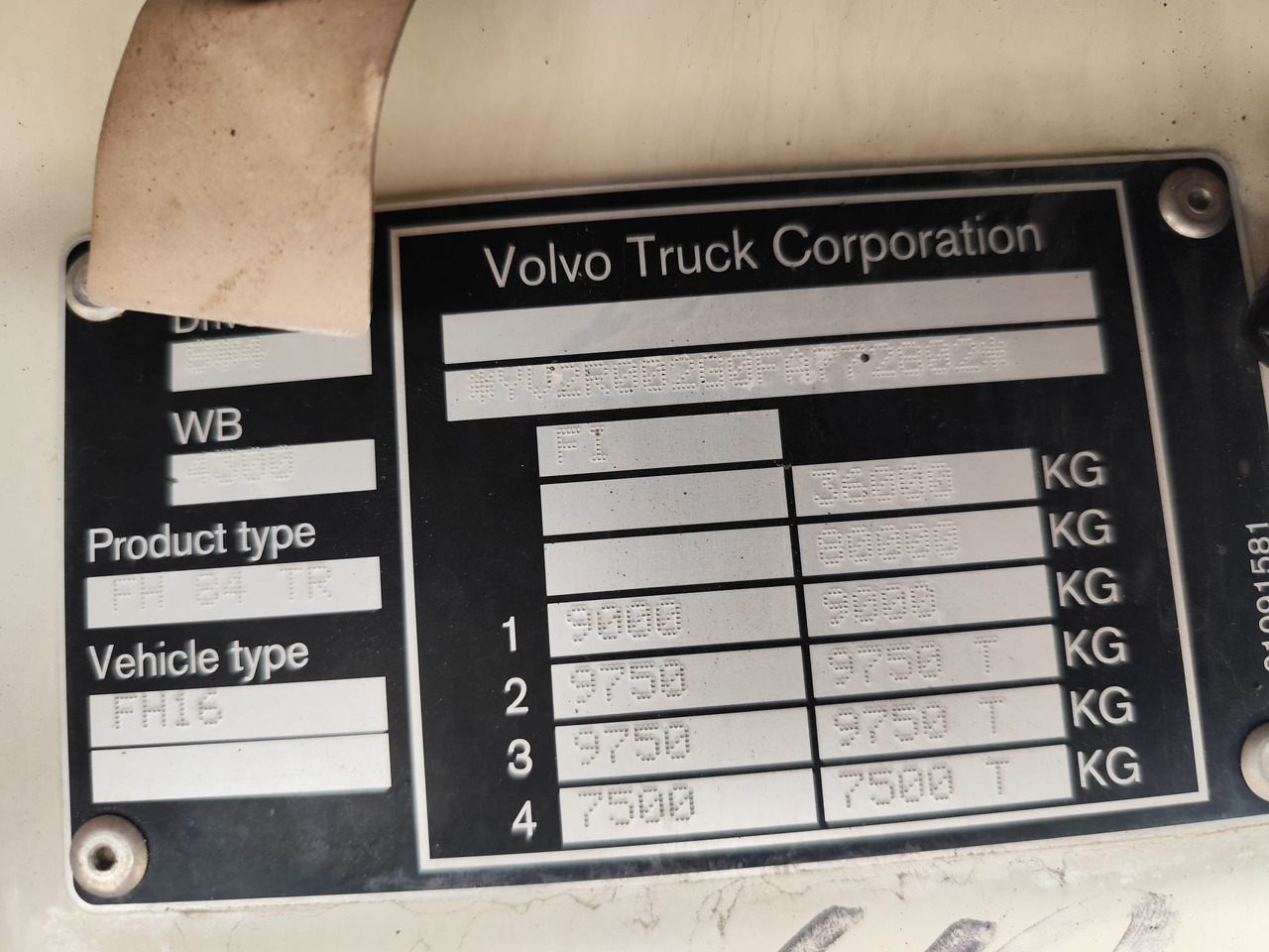 Pritsche LKW VOLVO FH16.660: das Bild 8