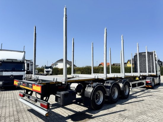 MEGA TIMBER LONG Holzauflieger 6 Rungenpaare - Holzauflieger: das Bild 1 MEGA TIMBER LONG Holzauflieger 6 Rungenpaare - Holzauflieger: das Bild 1