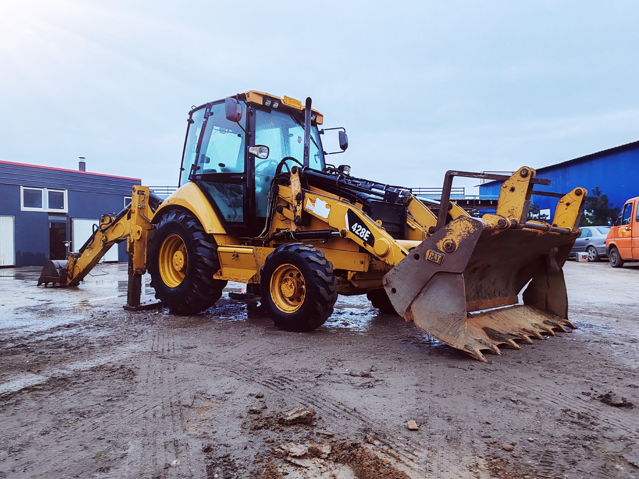 CATERPILLAR 428E - Baggerlader: das Bild 1 CATERPILLAR 428E - Baggerlader: das Bild 1