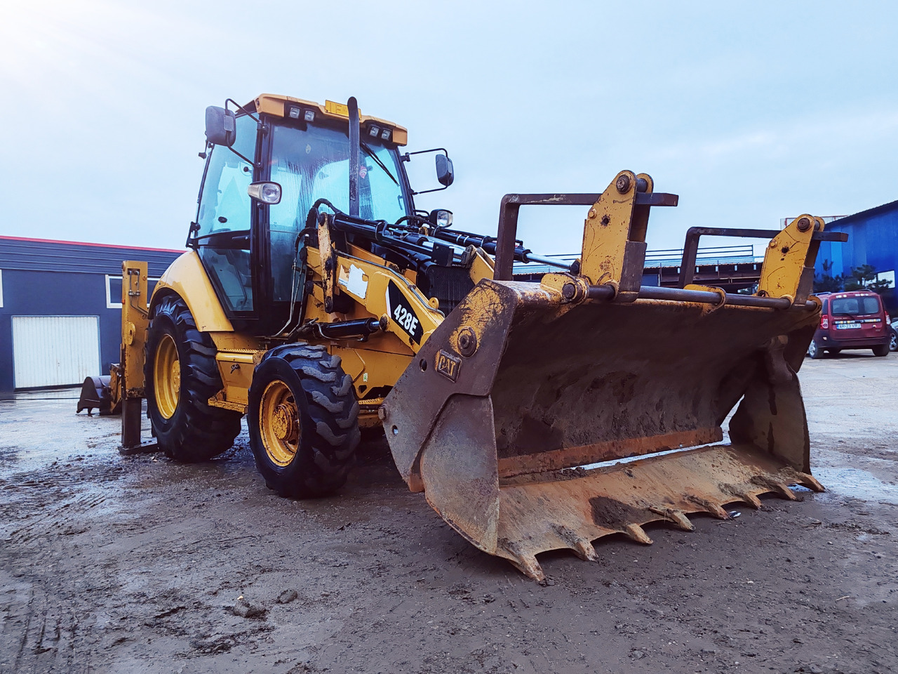 CATERPILLAR 428E - Baggerlader: das Bild 4 CATERPILLAR 428E - Baggerlader: das Bild 4