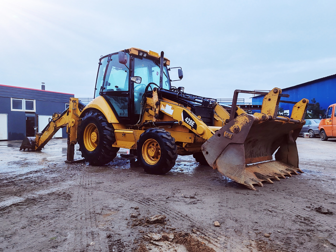 CATERPILLAR 428E - Baggerlader: das Bild 2 CATERPILLAR 428E - Baggerlader: das Bild 2