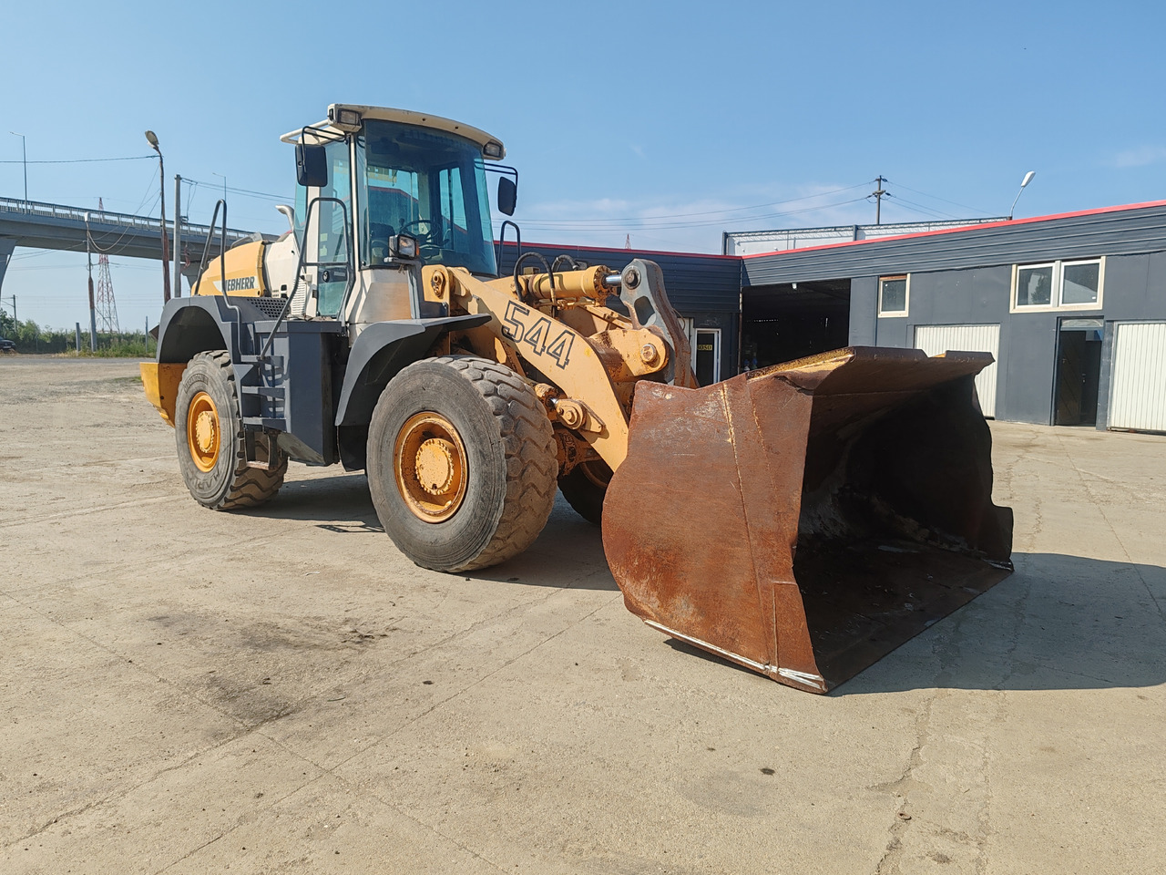 Liebherr 544 Incarcator Frontal Vola - Radlader: das Bild 1 Liebherr 544 Incarcator Frontal Vola - Radlader: das Bild 1