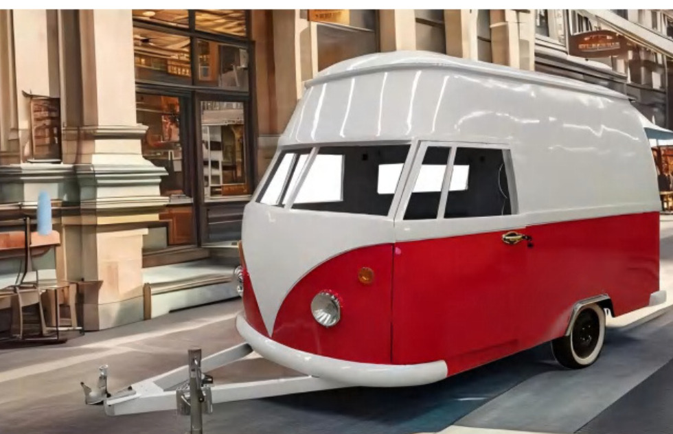 Deli Star Trailer Retro Minivan HR 4300 Towable - EU Standards - Verkaufsanhänger: das Bild 3 Deli Star Trailer Retro Minivan HR 4300 Towable - EU Standards - Verkaufsanhänger: das Bild 3