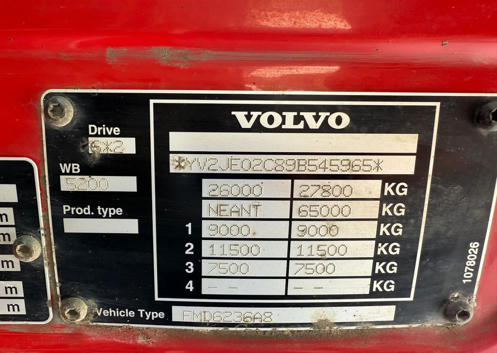 Müllwagen Volvo FM 360: das Bild 7