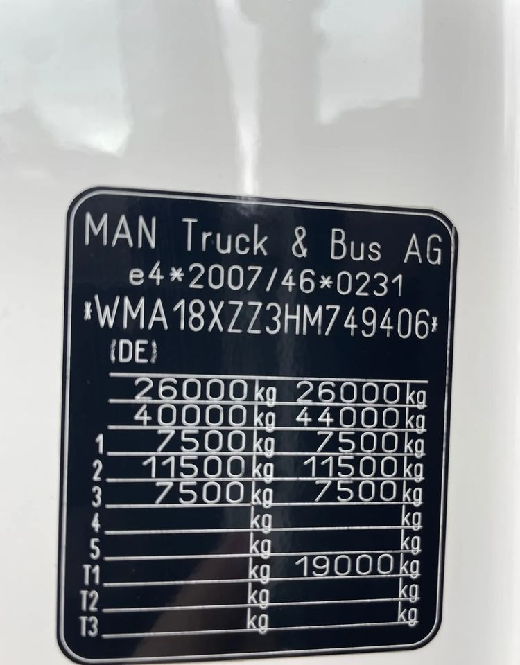 MAN TGX 26.460 HDS, PALFINGER PK 180002-EH, PILOT! - Pritsche LKW, Autokran: das Bild 5 MAN TGX 26.460 HDS, PALFINGER PK 180002-EH, PILOT! - Pritsche LKW, Autokran: das Bild 5