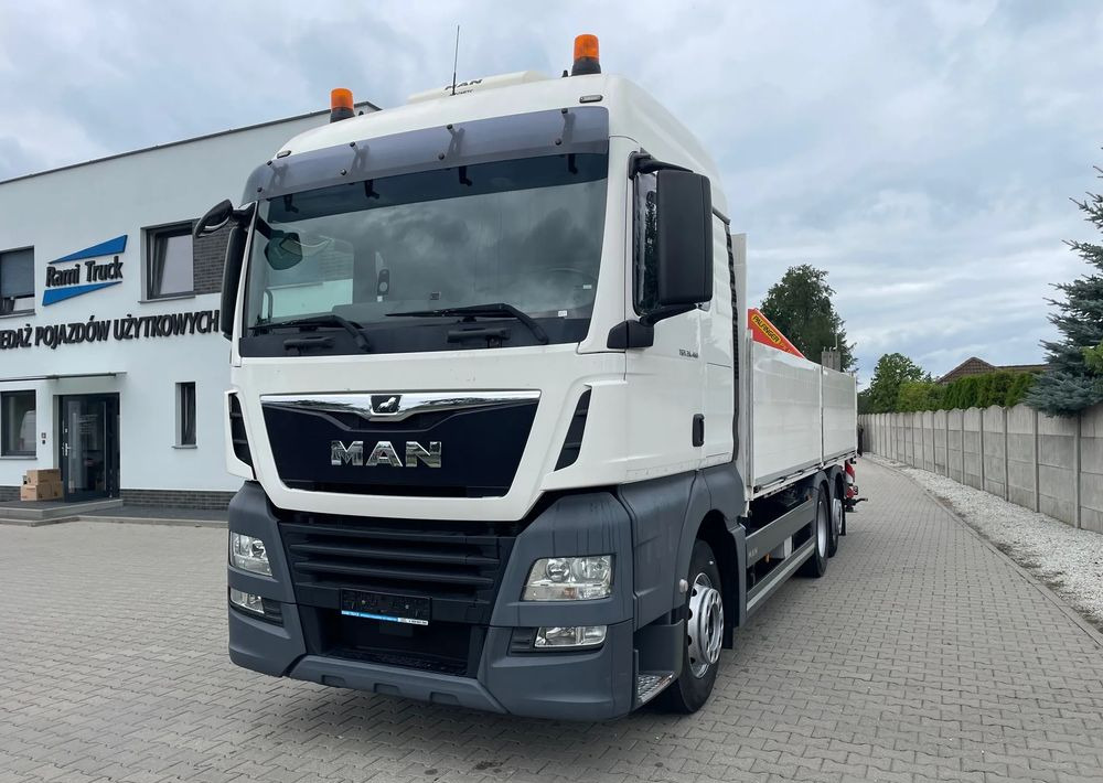 Pritsche LKW, Autokran MAN TGX 26.460 HDS, PALFINGER PK 180002-EH, PILOT!: das Bild 1