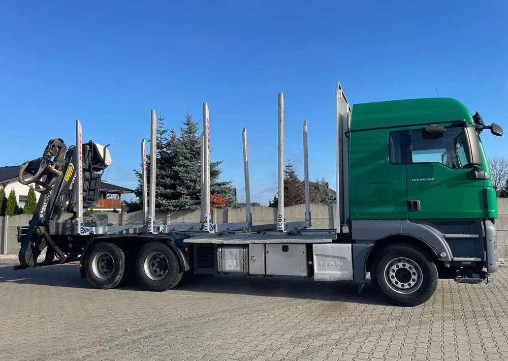 MAN TGX 26.500, 6x4, HDS EPSILOM M12Z, do transportu drewna. - Holztransporter: das Bild 4 MAN TGX 26.500, 6x4, HDS EPSILOM M12Z, do transportu drewna. - Holztransporter: das Bild 4