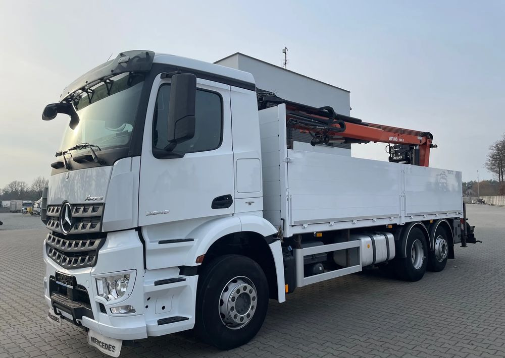 Mercedes-Benz Arocs 2545, HDS ATLAS 186.3 - PILOT - Pritsche LKW, Autokran: das Bild 2 Mercedes-Benz Arocs 2545, HDS ATLAS 186.3 - PILOT - Pritsche LKW, Autokran: das Bild 2