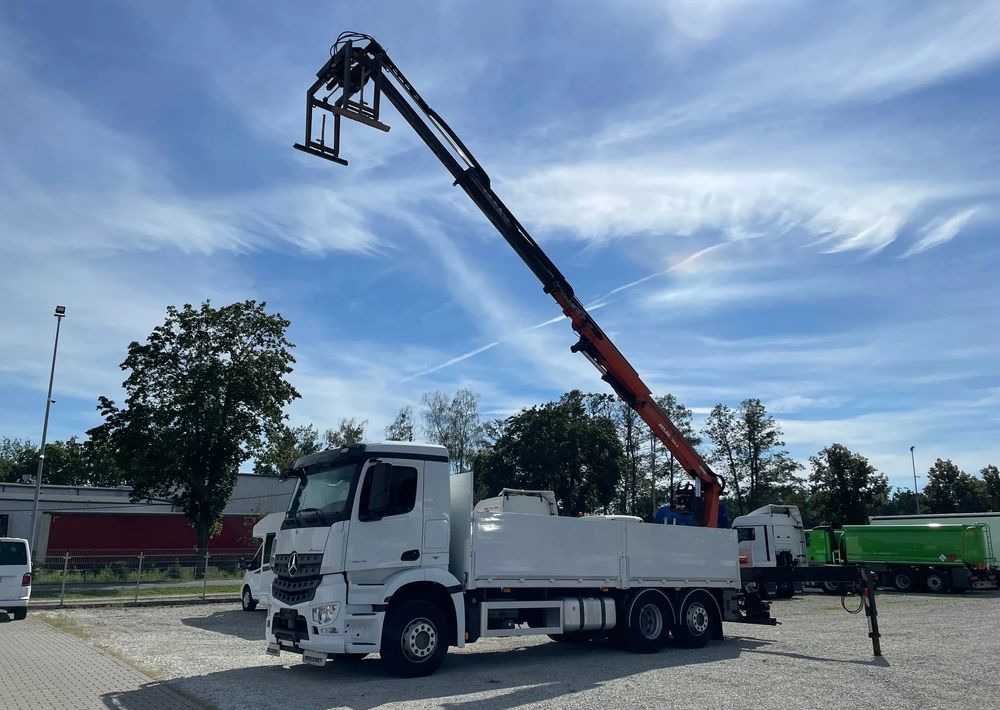 Mercedes-Benz Arocs 2545, HDS ATLAS 186.3 - PILOT - Pritsche LKW, Autokran: das Bild 2 Mercedes-Benz Arocs 2545, HDS ATLAS 186.3 - PILOT - Pritsche LKW, Autokran: das Bild 2