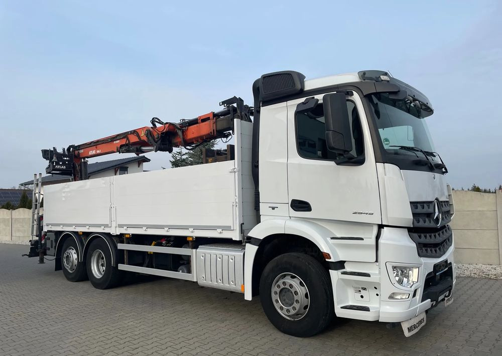 Mercedes-Benz Arocs 2545, HDS ATLAS 186.3 - PILOT - Pritsche LKW: das Bild 4 Mercedes-Benz Arocs 2545, HDS ATLAS 186.3 - PILOT - Pritsche LKW: das Bild 4