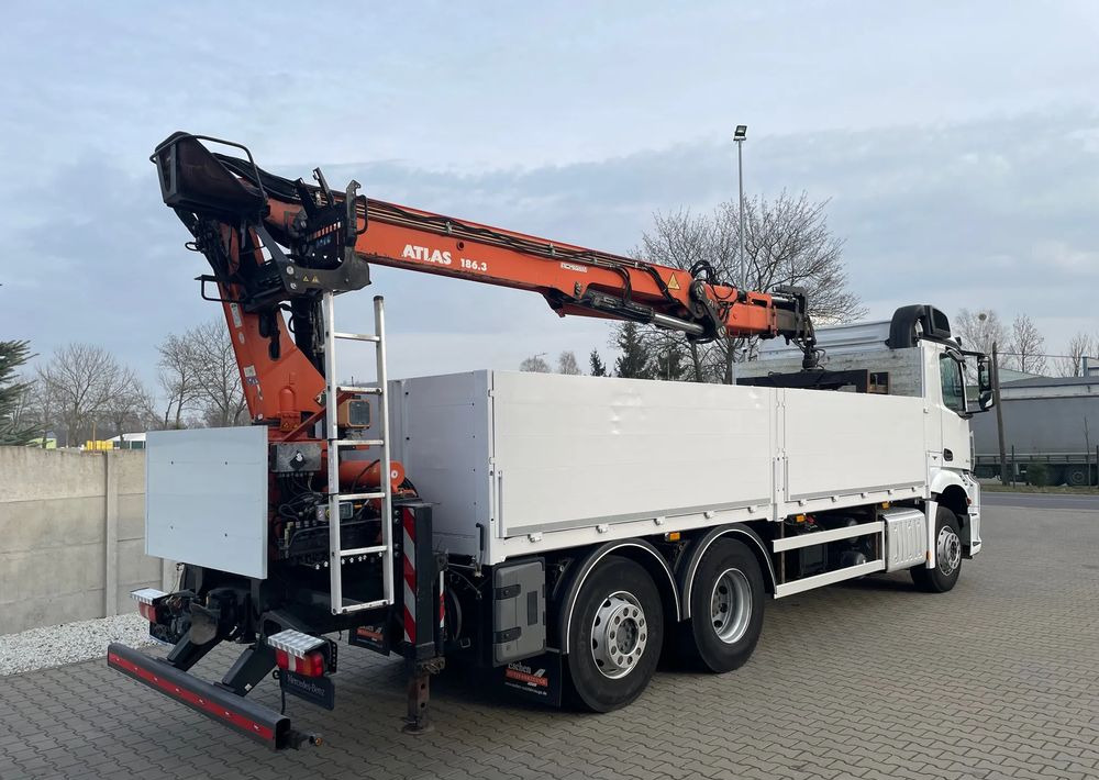 Mercedes-Benz Arocs 2545, HDS ATLAS 186.3 - PILOT - Pritsche LKW, Autokran: das Bild 5 Mercedes-Benz Arocs 2545, HDS ATLAS 186.3 - PILOT - Pritsche LKW, Autokran: das Bild 5