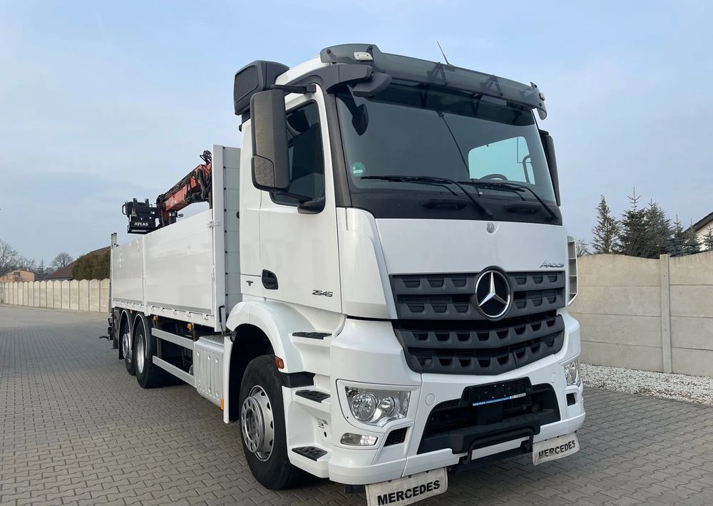 Mercedes-Benz Arocs 2545, HDS ATLAS 186.3 - PILOT - Pritsche LKW, Autokran: das Bild 2 Mercedes-Benz Arocs 2545, HDS ATLAS 186.3 - PILOT - Pritsche LKW, Autokran: das Bild 2