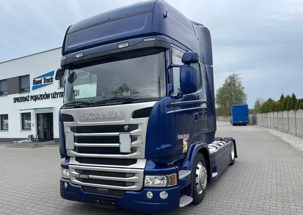 Scania R450 Topline King/ Mega/ LowDeck/ Zbiorniki 1400 l - Sattelzugmaschine: das Bild 1 Scania R450 Topline King/ Mega/ LowDeck/ Zbiorniki 1400 l - Sattelzugmaschine: das Bild 1