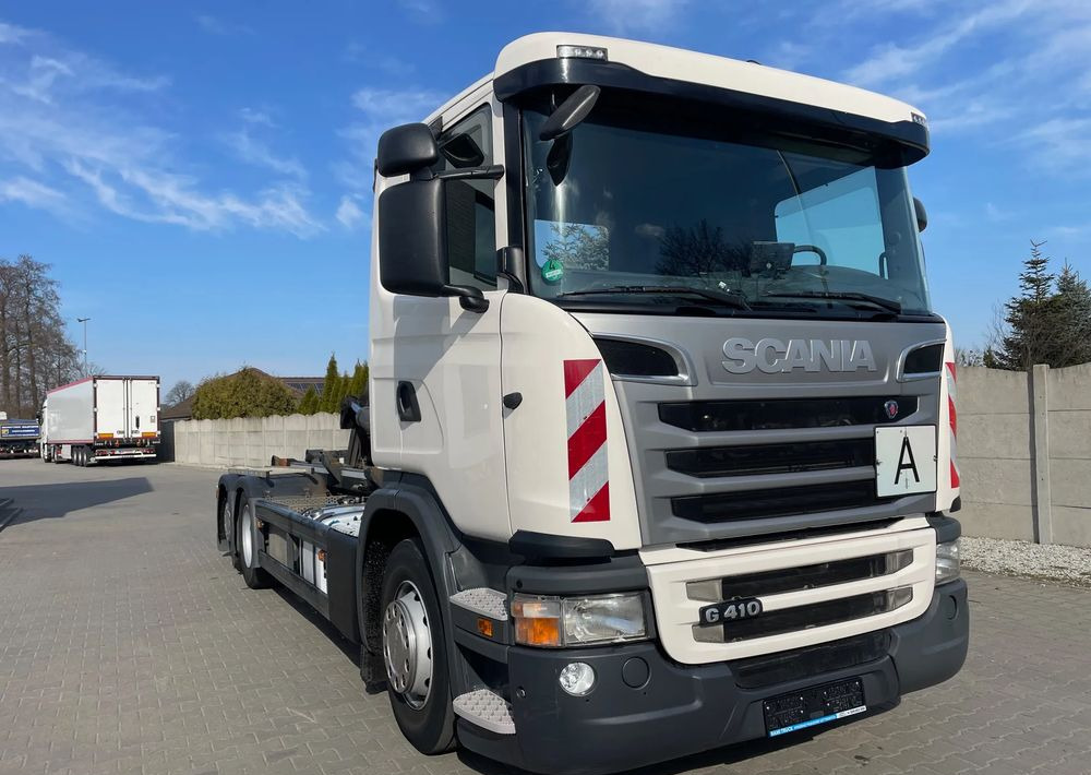 Scania R410 Hakowiec MEILLER RK20 65 - Abrollkipper: das Bild 3 Scania R410 Hakowiec MEILLER RK20 65 - Abrollkipper: das Bild 3