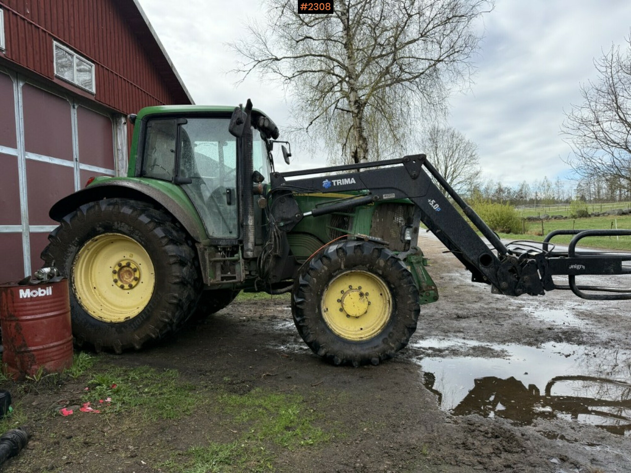 Tractor John Deere 6930 Premium with front loader (see video) - Traktor: das Bild 3 Tractor John Deere 6930 Premium with front loader (see video) - Traktor: das Bild 3