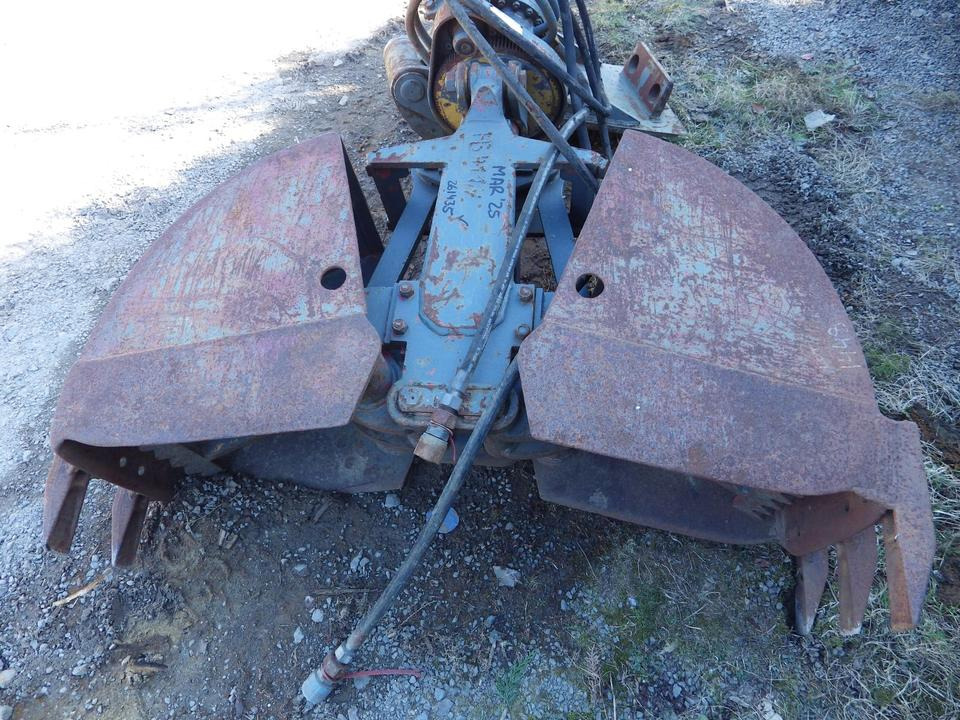 Atlas E32 HEKO KZA Greifer mit Lehnhoff MS10 (2200 netto) - Zweischalengreifer für Baumaschine: das Bild 1 Atlas E32 HEKO KZA Greifer mit Lehnhoff MS10 (2200 netto) - Zweischalengreifer für Baumaschine: das Bild 1