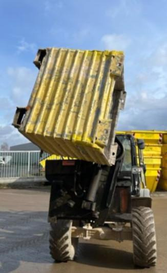 Kistendrehgerät Palettengabel Kippgerät VOLVO L30 Cat 908 - Gabel: das Bild 1 Kistendrehgerät Palettengabel Kippgerät VOLVO L30 Cat 908 - Gabel: das Bild 1