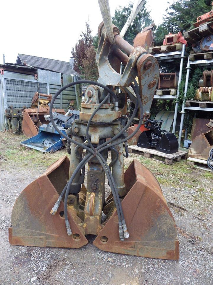 Liebherr GM8 GM10 Greifer 600 mm SB mit SW48 Adapter - Zweischalengreifer für Baumaschine: das Bild 1 Liebherr GM8 GM10 Greifer 600 mm SB mit SW48 Adapter - Zweischalengreifer für Baumaschine: das Bild 1