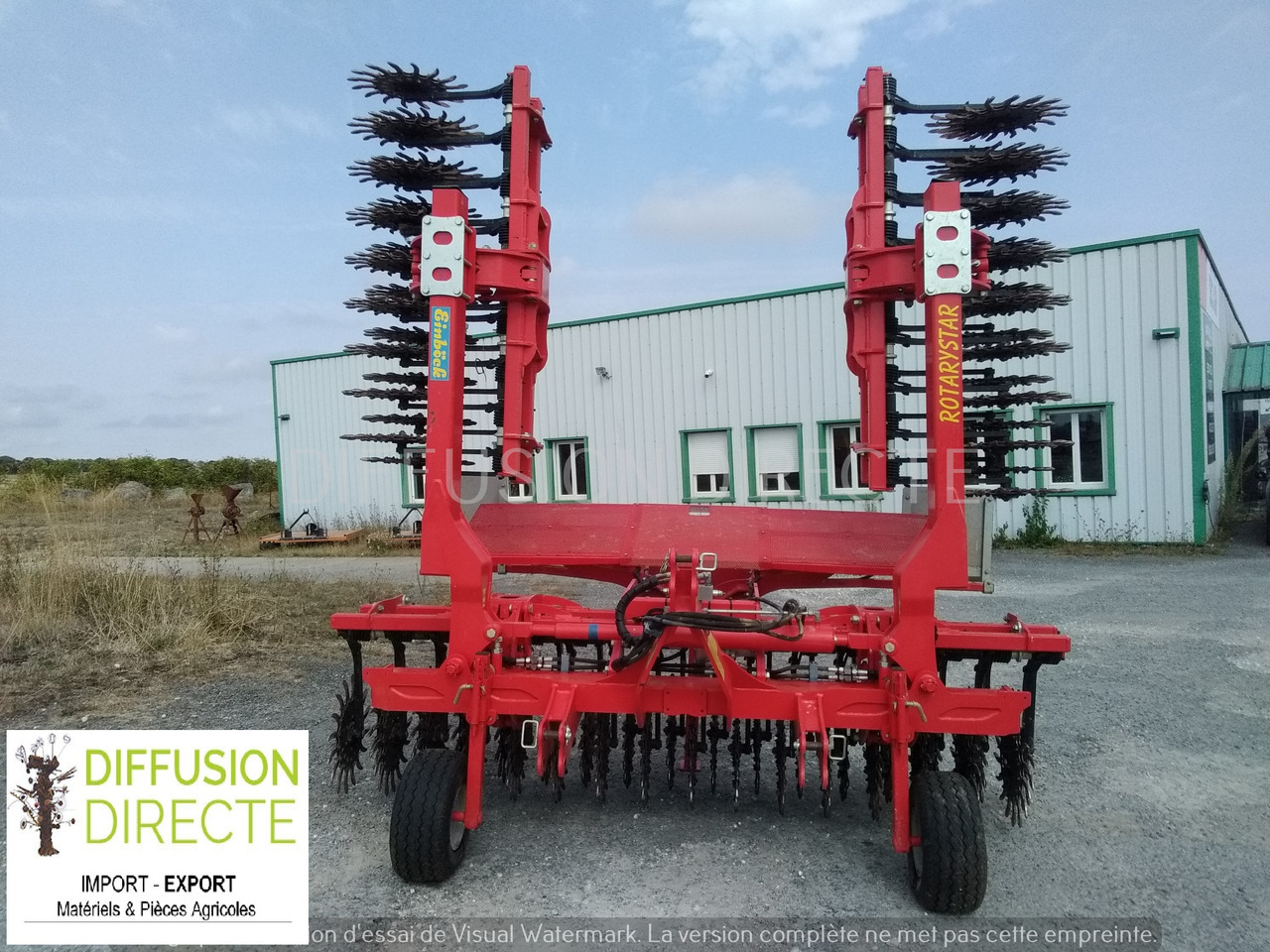 EINBOCK HOUE ROTATIVE ROTARYSTAR 640 - Scheibenegge: das Bild 1 EINBOCK HOUE ROTATIVE ROTARYSTAR 640 - Scheibenegge: das Bild 1