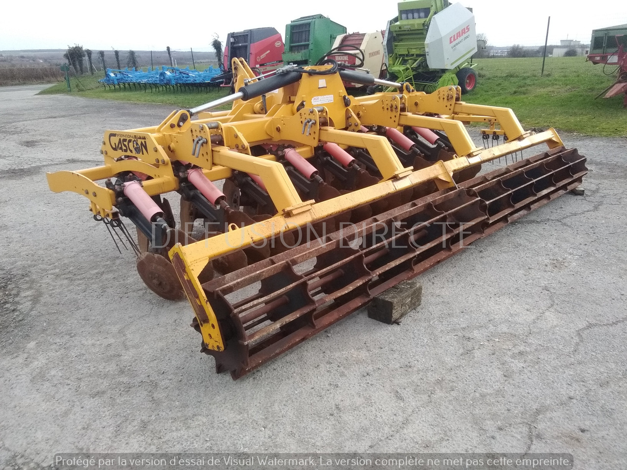 GASCON DECHAUMEUR A DISQUES OTHO - Scheibenegge: das Bild 2 GASCON DECHAUMEUR A DISQUES OTHO - Scheibenegge: das Bild 2