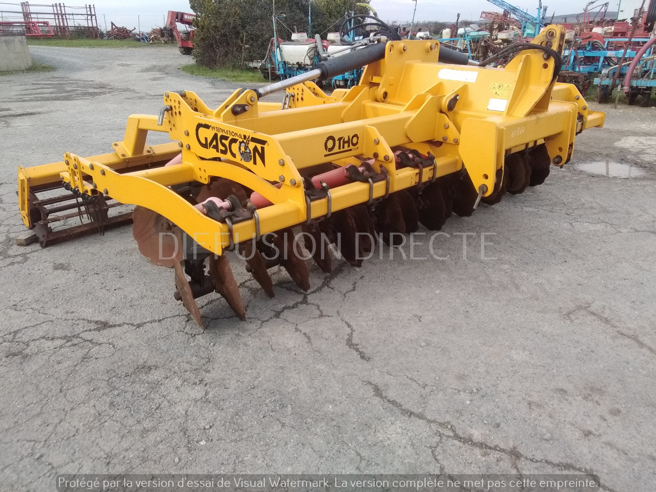 GASCON DECHAUMEUR A DISQUES OTHO - Scheibenegge: das Bild 4 GASCON DECHAUMEUR A DISQUES OTHO - Scheibenegge: das Bild 4