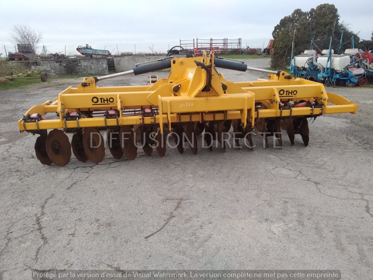 GASCON DECHAUMEUR A DISQUES OTHO - Scheibenegge: das Bild 3 GASCON DECHAUMEUR A DISQUES OTHO - Scheibenegge: das Bild 3