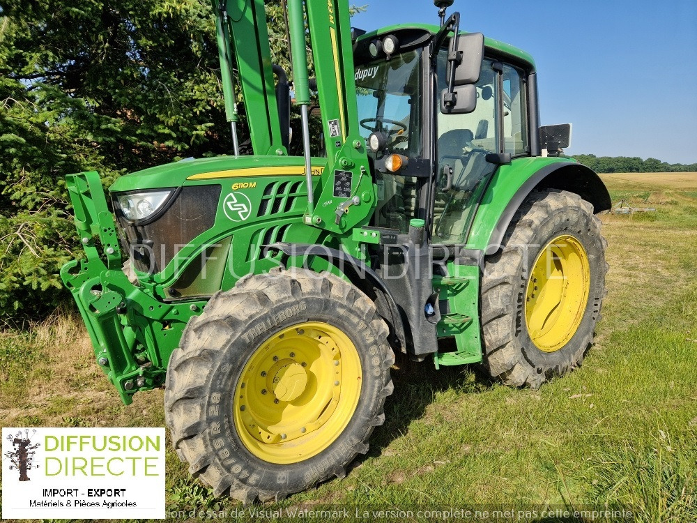 JOHN DEERE TRACTEUR AGRICOLE 6110M - Traktor: das Bild 1 JOHN DEERE TRACTEUR AGRICOLE 6110M - Traktor: das Bild 1