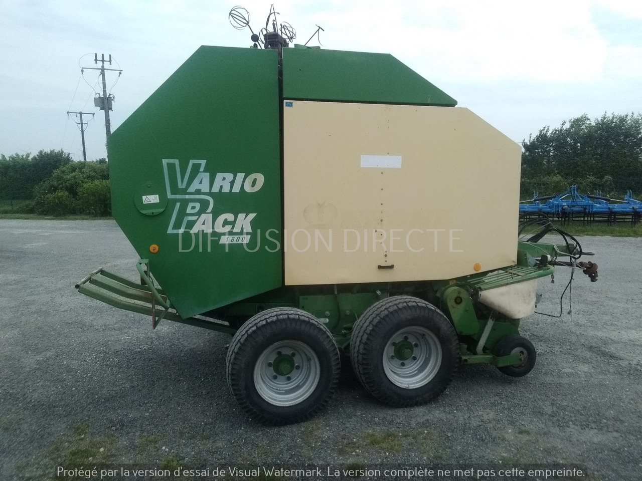 KRONE PRESSE A BALLES RONDES VARIO 1800 PACK - Rundballenpresse: das Bild 4 KRONE PRESSE A BALLES RONDES VARIO 1800 PACK - Rundballenpresse: das Bild 4