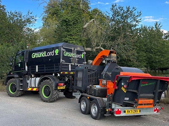 Forsttechnik, Anhänger UFKES Greentec Jaguar 40-80 3.5T: das Bild 6