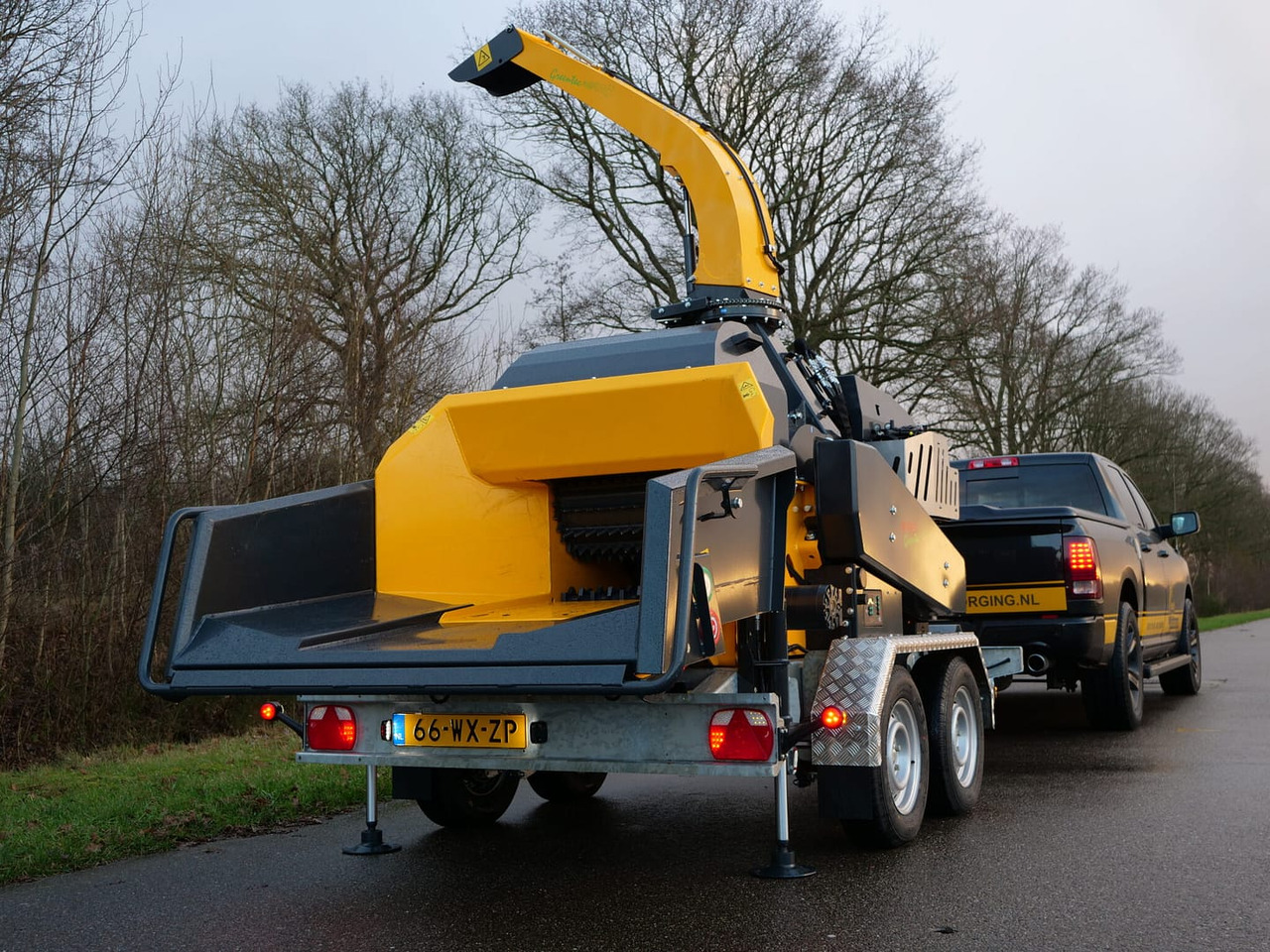 Forsttechnik, Anhänger UFKES Greentec Jaguar 40-80 3.5T: das Bild 15