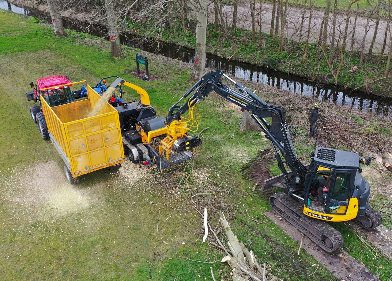 Forsttechnik, Anhänger UFKES Greentec Jaguar 40-80 3.5T: das Bild 19