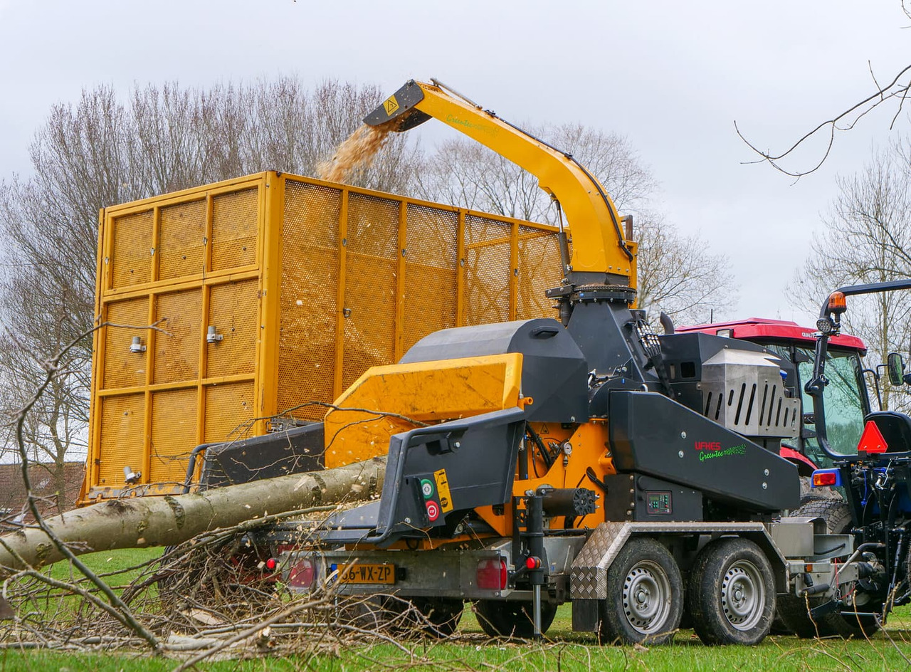 Forsttechnik, Anhänger UFKES Greentec Jaguar 40-80 3.5T: das Bild 20