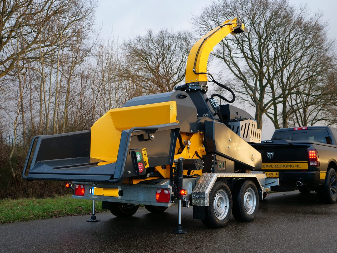 Forsttechnik, Anhänger UFKES Greentec Jaguar 40-80 3.5T: das Bild 8